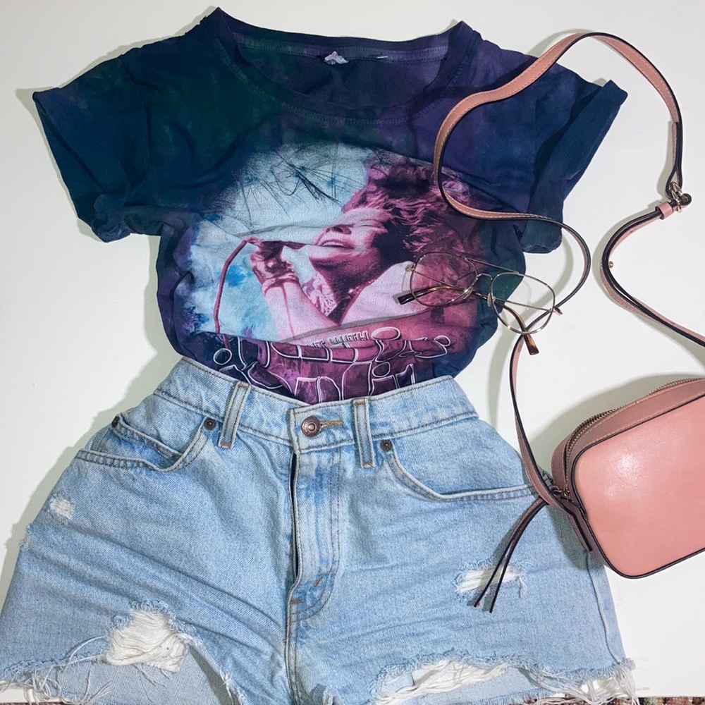 Vintage band shirt!  tie dye Janis Joplin … - Picture 4 of 4